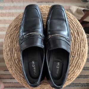 Calvin‎ Klein Garner Men's Size 8M Black Slip On Loafer